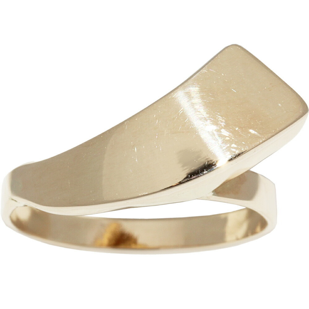 LuxUness K18YG Ring ring36 Metal Ring